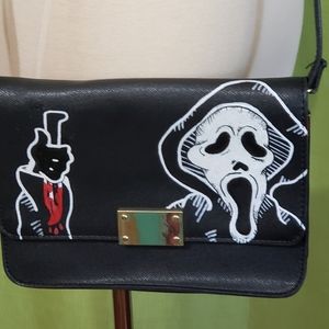Vintage merona scream crossbody bag